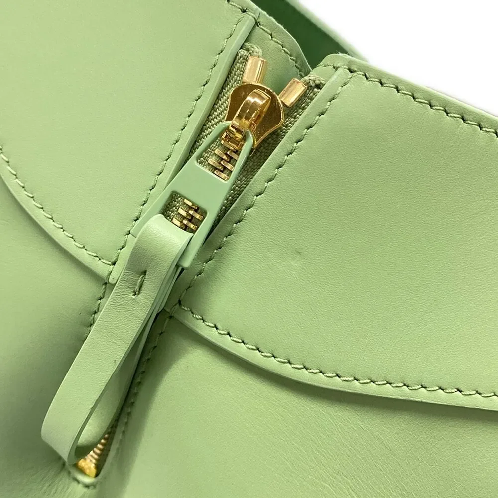 Loewe Hammock Compact Handbag A538H13X07 Lime Green Glaze (Light Green)